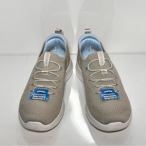 Skechers Alia GOWalk Joy Washable Vegan Bungee Sneakers - Picture 3 of 6